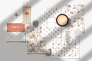 Christmas Abstract Seamless Patterns, a Pattern Graphic by WildStrawberry Magic (Thumbnail 2 of 4)
