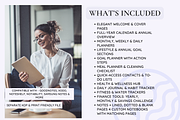 Undated Digital Planner | PLR Resell, a Templates & Theme by LumusStudio (Thumbnail 4 of 7)