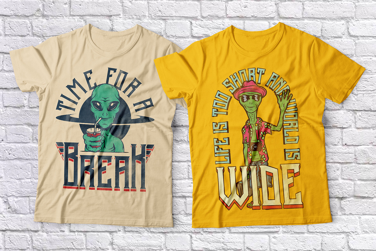 Space Vacation layered font preview 5