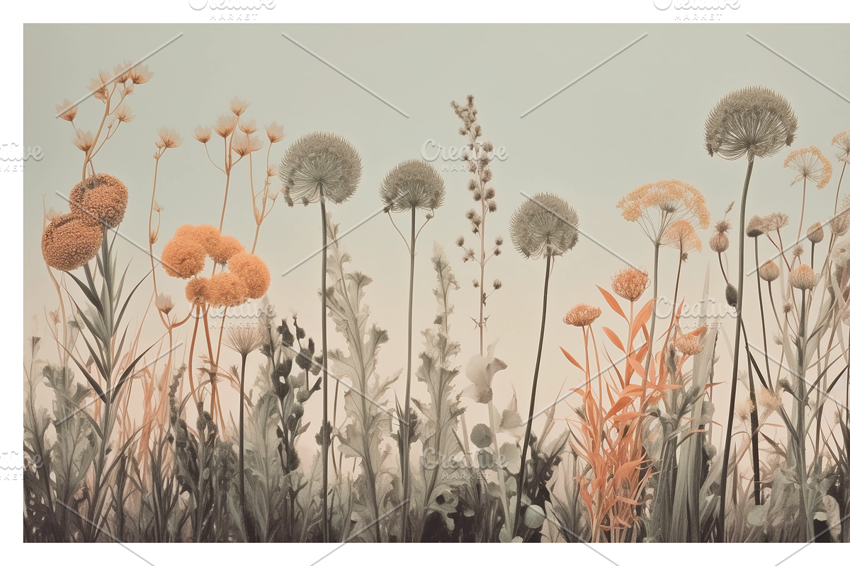 Zewe Collection · Zen Flowerscape, a Texture Illustration by milatovar (Photo 10 of 20)