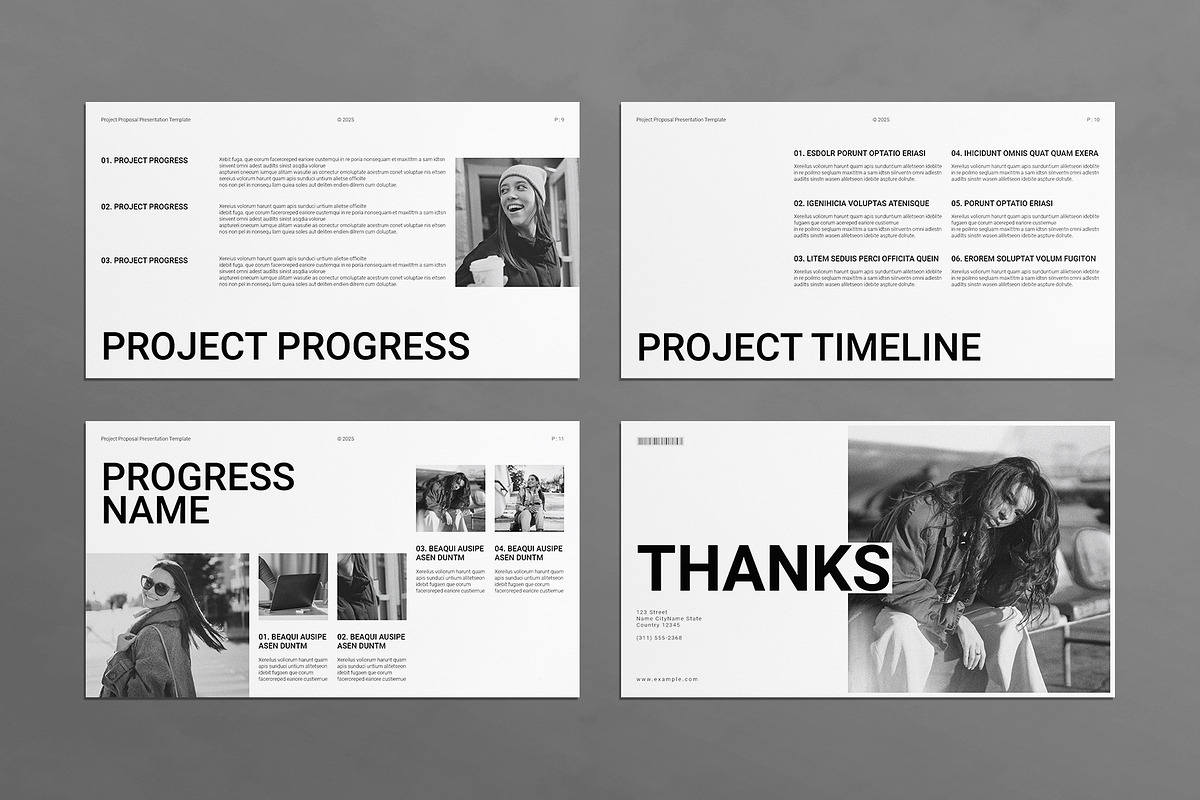Project Proposal Presentation, a Presentation Template by E-Type (Photo 4 of 4)