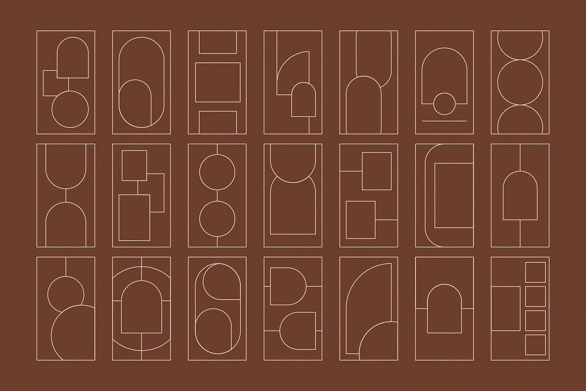 Abstract vector frames and elements, an Object Graphic by Valedi Art (Photo 8 of 16)