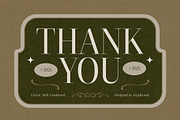 Clanterif, a Serif Font by graphicook (Thumbnail 10 of 10)