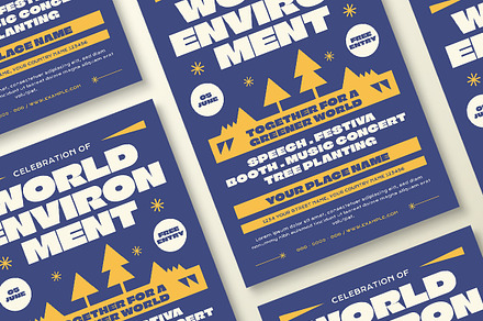 World of Environment Day Flyer