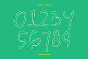 CS Andine Dashed, a Handwritten Font by Craft Supply Co. (Thumbnail 6 of 8)
