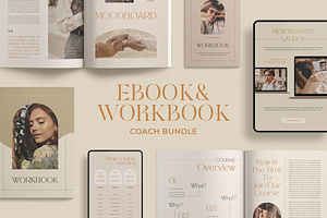 Bundle eBook and Workbook | CANVA, a Marketing Template by Eesome Design Studio
