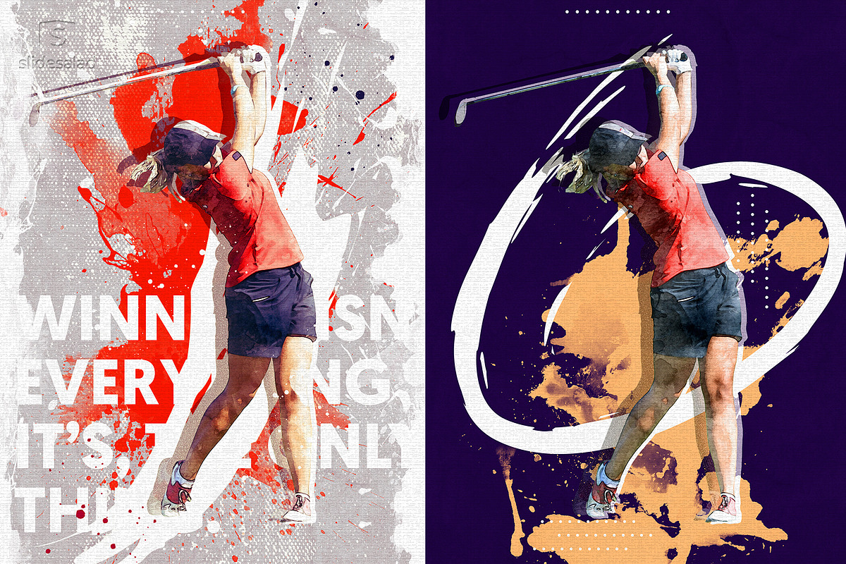 Top Modern Sports Photoshop Mock-Ups, an Action Add-On by SlideSalad (Photo 5 of 37)