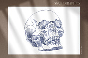 Skull and flowers poster set, a Texture Illustration by LanaDzi (Thumbnail 10 of 10)