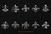 10 Bundle Dark Art Scarecrow Doll, an Illustration by Morspective (Thumbnail 6 of 7)
