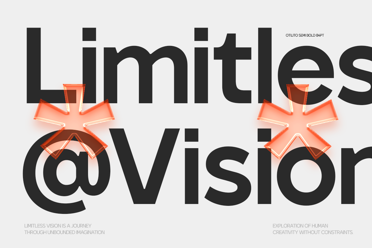 TT Otilito Sans Font Family, a Font by truetype (Photo 14 of 15)
