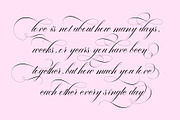 Garncoleia - Romantic Script Family, a Script Font by Sealoung (Thumbnail 6 of 12)