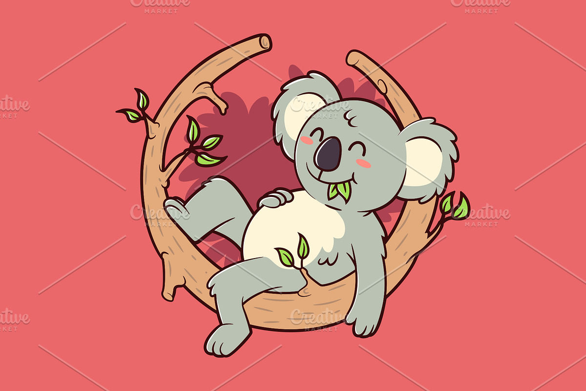 Take it Easy!, an Animal Illustration by pedrors