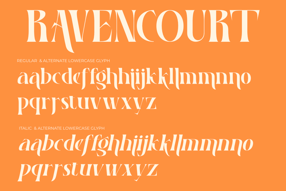 Ravencourt, a Font by Muksal Creative (Photo 10 of 10)