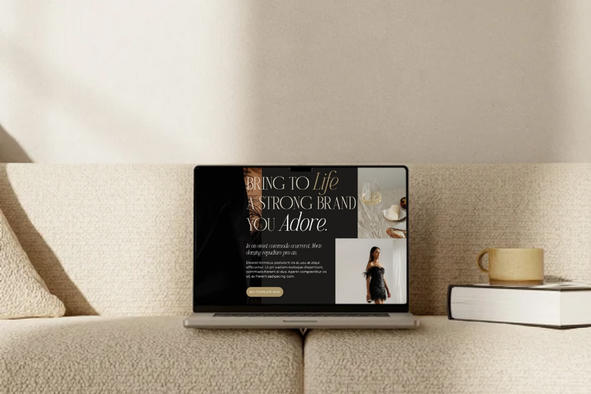 Wix Website Template | Ginger Love preview 5