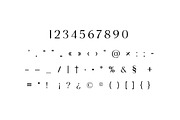 Altheria Mystique Unique Font, a Sans Serif Font by UICreative (Thumbnail 7 of 13)