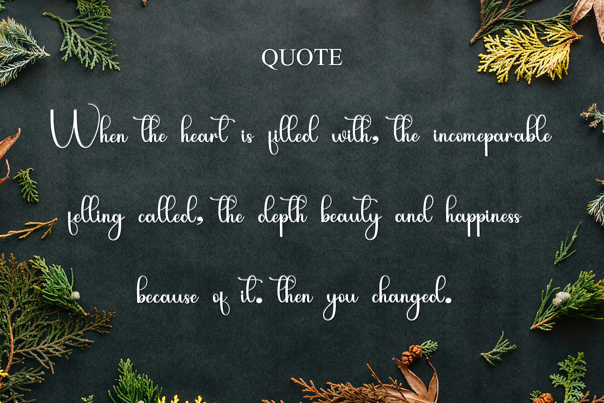 Buffalo, a Handwritten Font by InermediaSTUDIO (Photo 5 of 7)