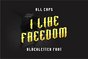 Wizared Blackletter Font, a Serif Font by majesticlogo (Thumbnail 4 of 5)