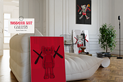 Modern Art Gallery 2, a Graphic by Wall Art Print Studio (Thumbnail 3 of 16)