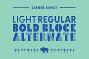 Sapiens Font Family, a Sans Serif Font by Hemphill Co (Thumbnail 3 of 13)