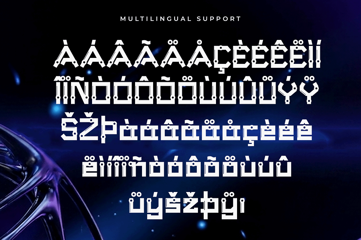 Vexion – Modern Futuristic AI Font, a Handwritten Font by overlaytemplates (Photo 5 of 5)