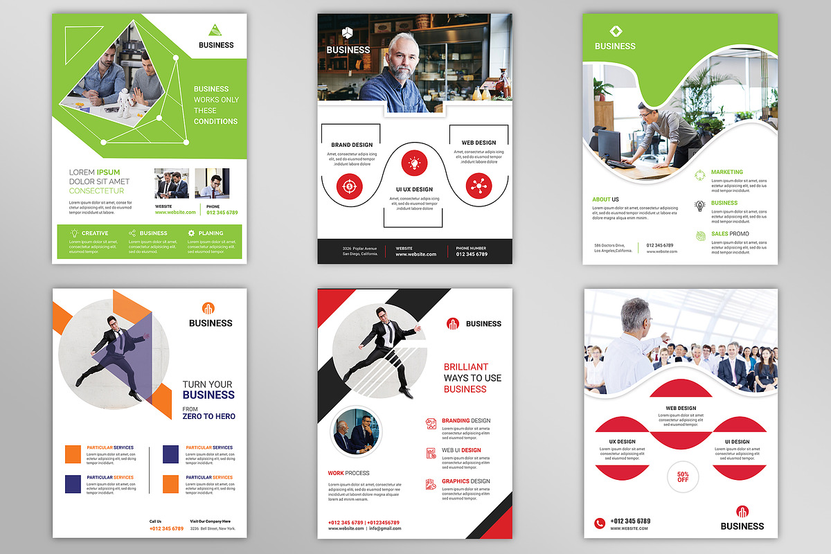 500+ Flyers Mega Bundle 99% OFF, a Flyer Template by Imagine Design Studio (Photo 89 of 98)