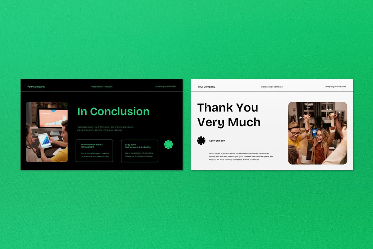 Company Profile Keynote, a Presentation Template by graphicook (Photo 4 of 4)
