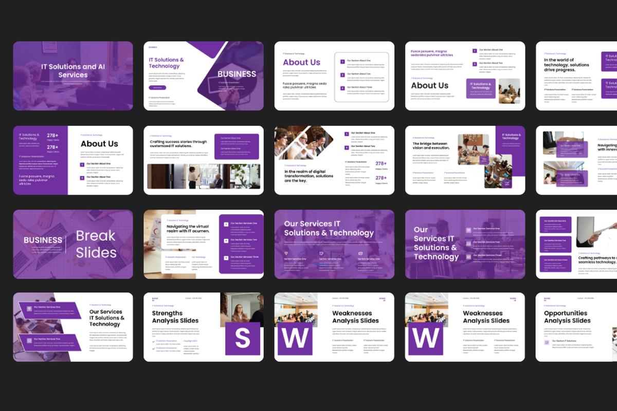 Creative Presentation Bundle, a Presentation Template by Hammad Arif (Photo 37 of 77)
