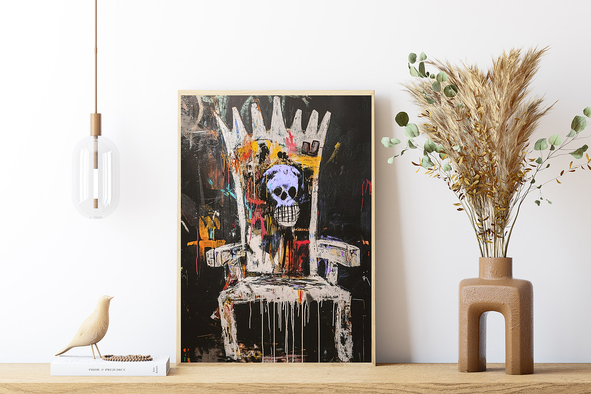 X-Ray of a King Wall Art, an Illustration by PrintablesByFranklyn (Photo 5 of 6)