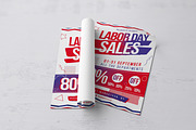 Labor Day Sale Flyer + Ad Banner Se, a Flyer Template by GraphicDiamonds (Thumbnail 4 of 7)