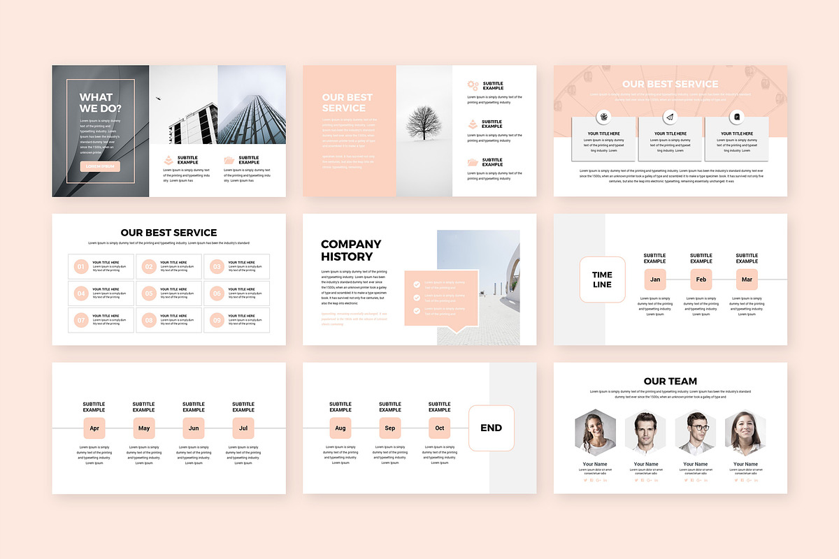 Business PowerPoint Template, a Presentation Template by RsmBoutique2021 (Photo 4 of 5)