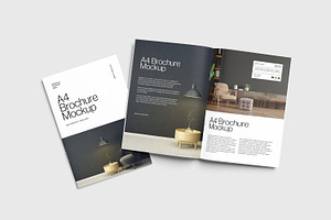 A4 Brochure Mockup