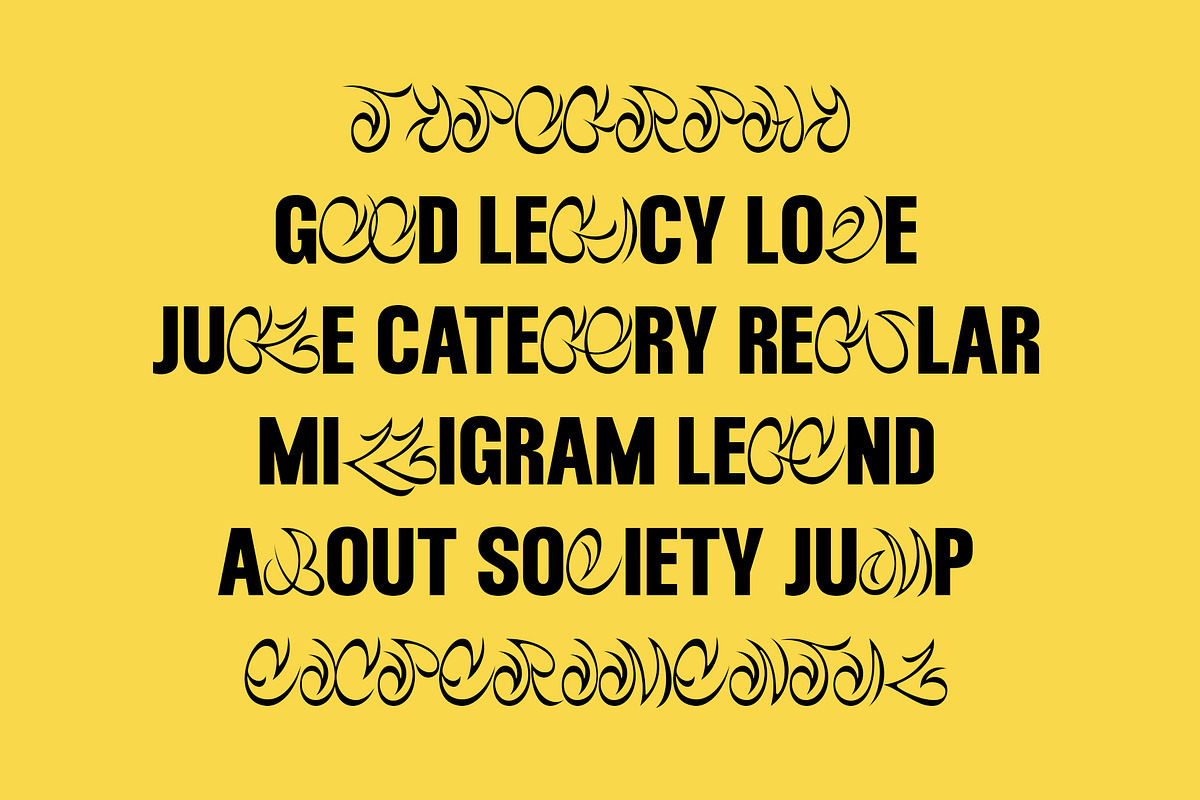 ED Old Webs - Font Combinations, a Sans Serif Font by Emyself Design (Photo 7 of 10)