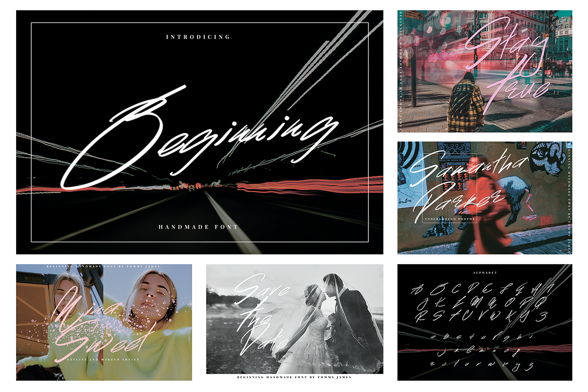 Hand Written Font Bundle 90 in 1, a Script Font by Quothron (Photo 36 of 64)