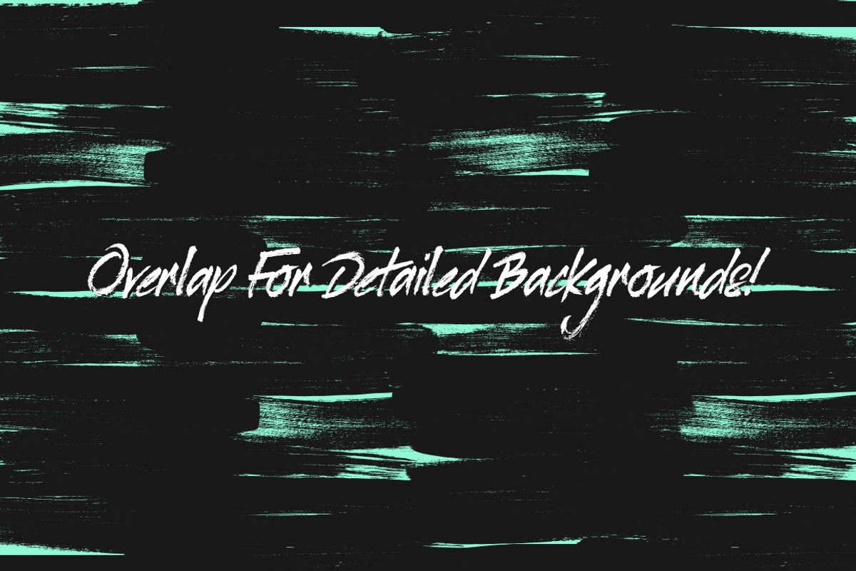 105 Illustrator Paint Stroke Brushes, a Brush Add-On by Abbie May (Photo 3 of 5)