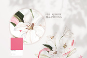 Watercolor Flower - Lily of LOVE, a Decorative Illustration by Beigetime (Thumbnail 2 of 15)