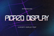 Picazo Display - Sporty Display Font