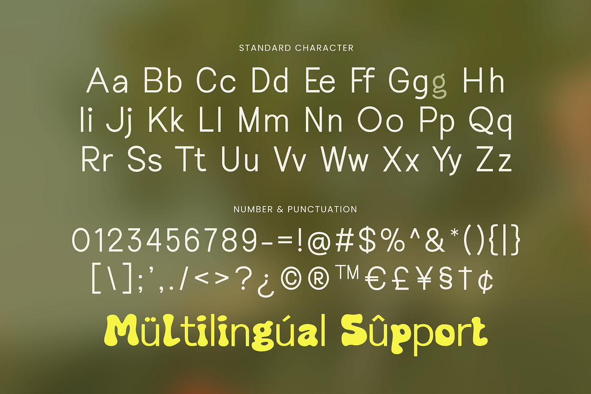 Sunday Boghie – Experimental Sans, a Sans Serif Font by Vampstudio (Photo 12 of 13)