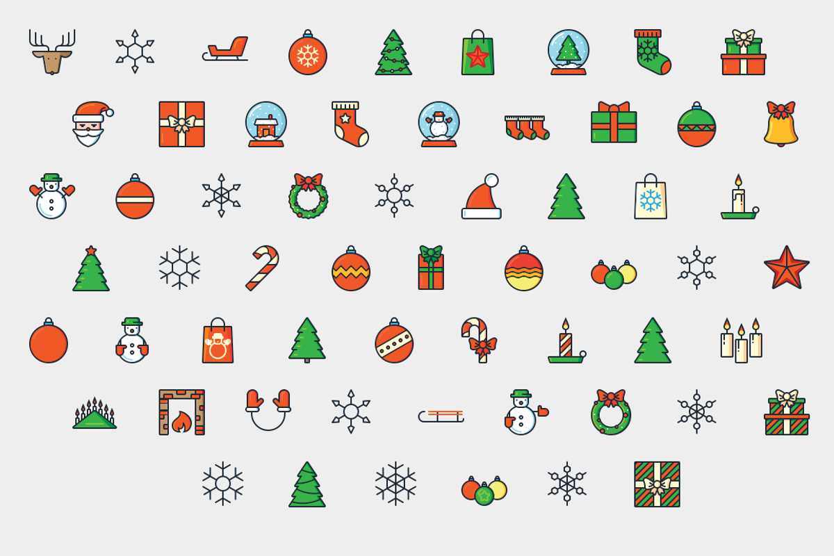 Sale: Christmas Spirit 165 icons, an Icon by brandcut (Photo 2 of 5)