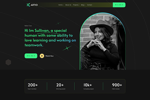 ARTIO - Personal Portfolio Template