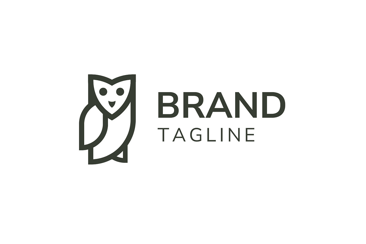 Owl Monoline Logo, a Branding & Logo Template by TA Branding (Photo 2 of 2)