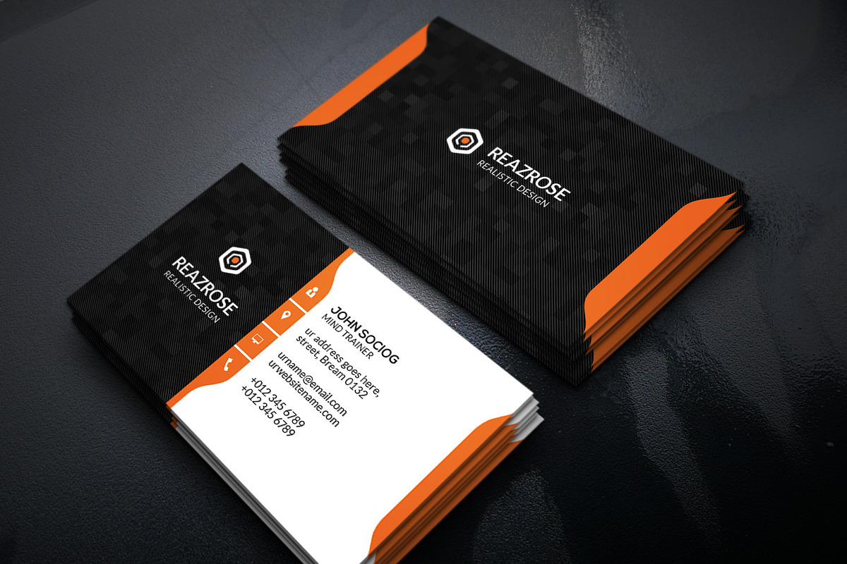 Business Card, a Business Card Template by Genereux Art (Photo 2 of 4)