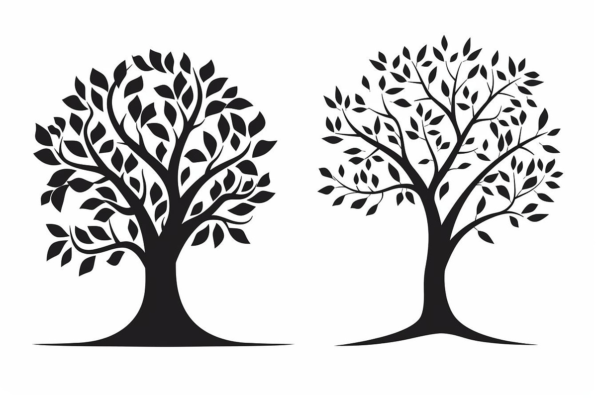 Tree of Life Silhouette Bundle, an Illustration by Designs_River (Photo 8 of 9)