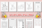 Easter Activity Book for Kids -Kdp, an Illustration by Creative Art (Thumbnail 2 of 3)