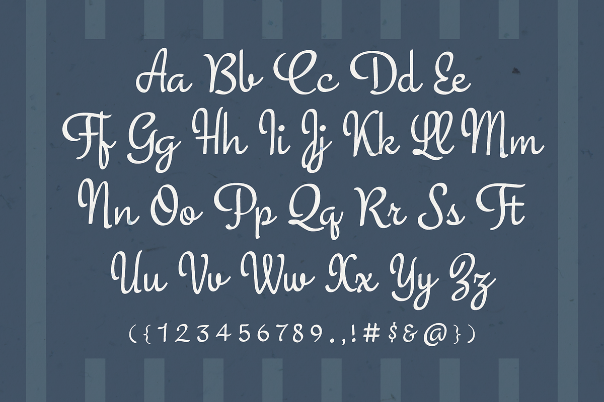 GW Brigelle, a Font by Goodwheel Studio (Photo 2 of 9)