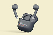 Earphone Mockup, a Wearable Device Mockup by tiyasprabawa (Thumbnail 3 of 5)