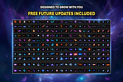 300+ Magic Spell Overlay Effects, an Object Graphic by Mikel Blazgad (Thumbnail 8 of 11)