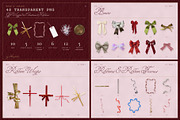Gift Wrapped in Christmas Ribbons, an Object Graphic by Anzhelika (Thumbnail 8 of 12)