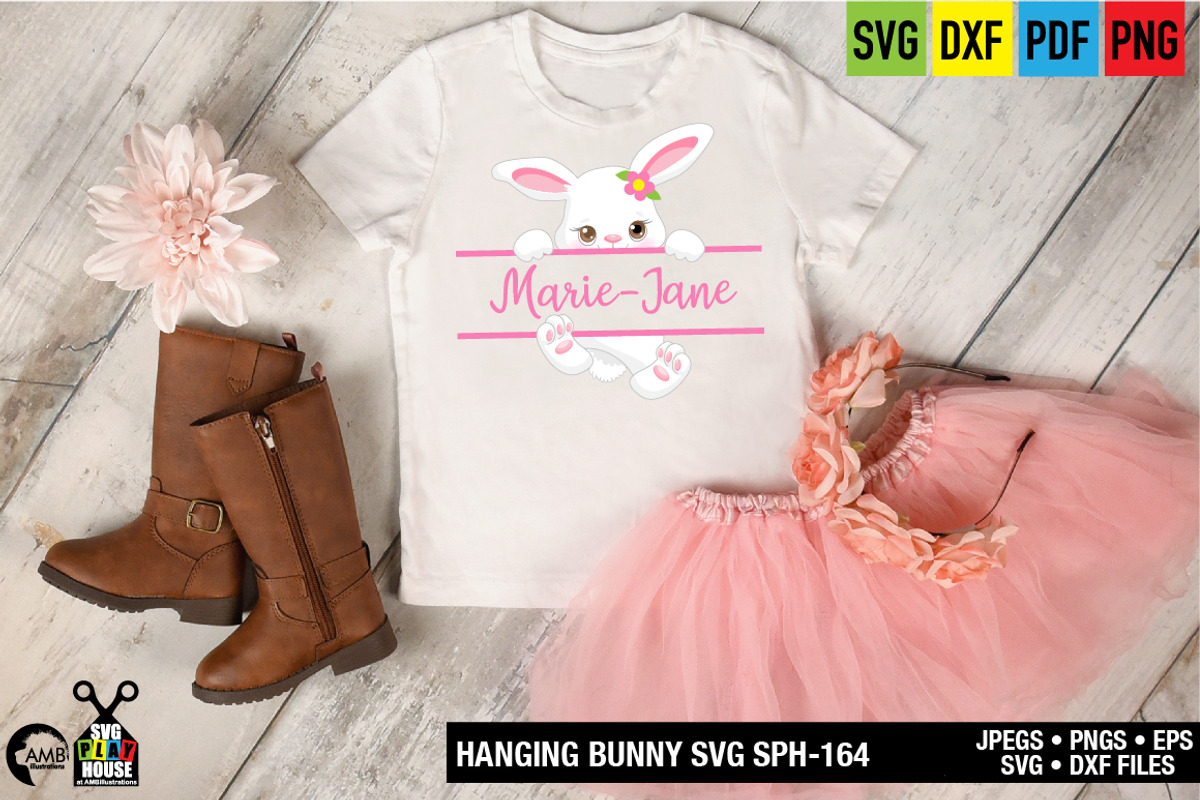 Cute Bunny name tags SPH-164, an Illustration by AMBillustrations (Photo 3 of 3)