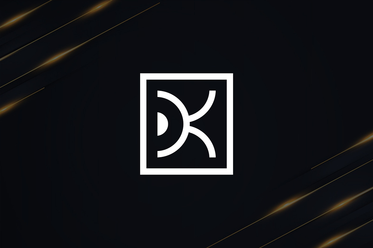 Minimalist Luxury Initials DK Logo, a Branding & Logo Template by Luxury Logos (Photo 2 of 4)