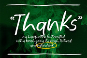 Festival - Handwriting Brush Font, a Handwritten Font by HRDR (Thumbnail 9 of 9)